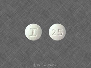 Imprint I 25 - Imitrex 25 mg