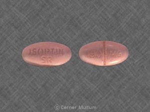 Image 1 - Imprint ISOPTIN SR 180 MG - Isoptin SR 180 mg