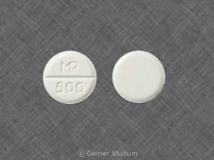 Image 1 - Imprint MP 500 - ketoconazole 200 mg
