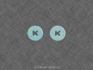 Imprint K ROCHE 1 K KLONOPIN - Klonopin 1 mg