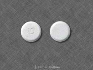 Imprint 15 - lansoprazole 15 mg