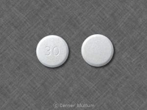 Imprint 30 - lansoprazole 30 mg