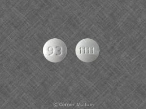 93 1111 - Lisinopril