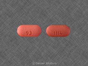 Image 1 - Imprint 93 1114 - lisinopril 20 mg