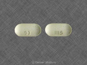 Image 1 - Imprint 93 1115 - lisinopril 40 mg