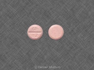 Image 1 - Imprint GP 112 - lisinopril 5 mg