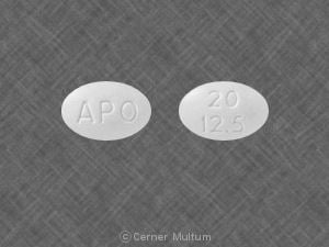 APO 20 12.5 - Hydrochlorothiazide and Lisinopril