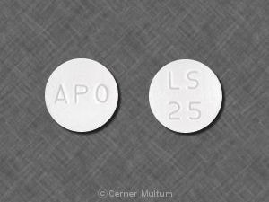 Image 1 - Imprint APO LS 25 - losartan 25 mg