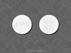 Imprint APO LS 50 - losartan 50 mg