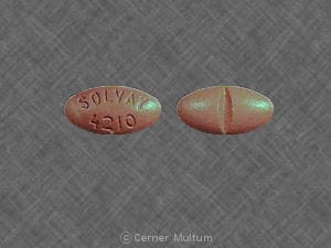 Image 1 - Imprint SOLVAY 4210 - Luvox 100 mg