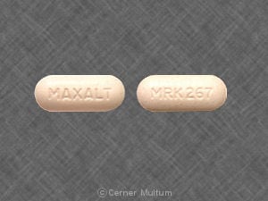 Imprint MAXALT MRK267 - Maxalt 10 mg