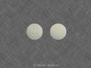 Image 1 - Imprint M 33 - Mebaral 100 mg