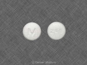 Imprint M 240 - metformin 850 mg