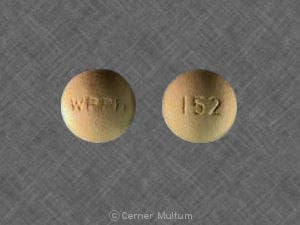 Image 1 - Imprint 152 WPPh - methyldopa 250 mg