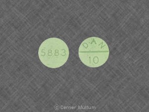 5883 DAN 10 - Methylphenidate Hydrochloride