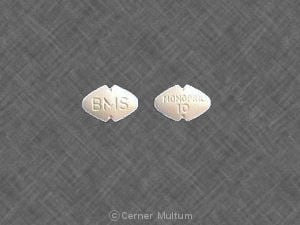 Image 1 - Imprint BMS MONOPRIL 10 - Monopril 10 mg