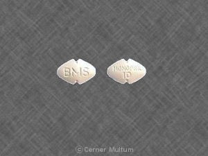 Image 1 - Imprint BMS MONOPRIL 10 - Monopril 10 mg