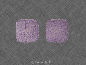 Image 1 - Imprint A 031 - multivitamin with fluoride Multiple Vitamins with Fluoride 0.5 mg