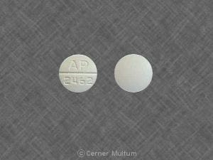 Image 1 - Imprint AP 2462 - nadolol 40 mg