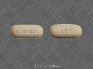 Image 1 - Imprint NAPROSYN 500 - Naprosyn 500 mg