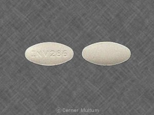 Image 1 - Imprint INV286 - naproxen sodium 275 mg