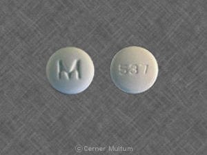 Imprint M 537 - naproxen 275 mg