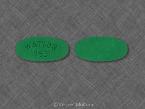 Image 1 - Imprint WATSON 793 - naproxen 550 mg