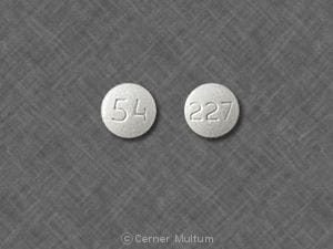 Imprint 54 227 - naratriptan 1 mg