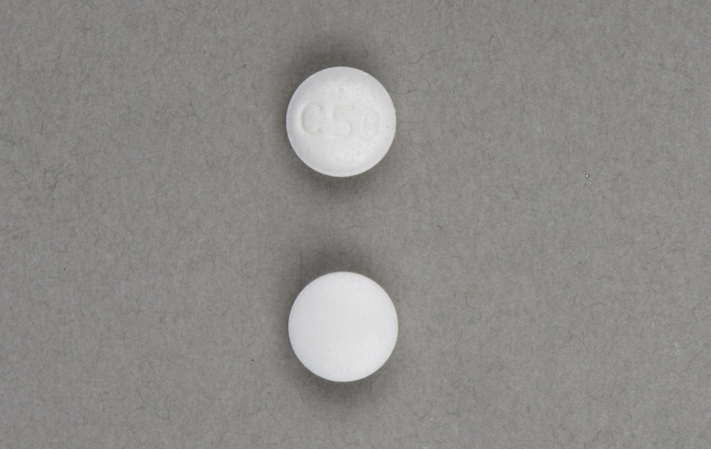 Imprint C50 - nebivolol 2.5 mg