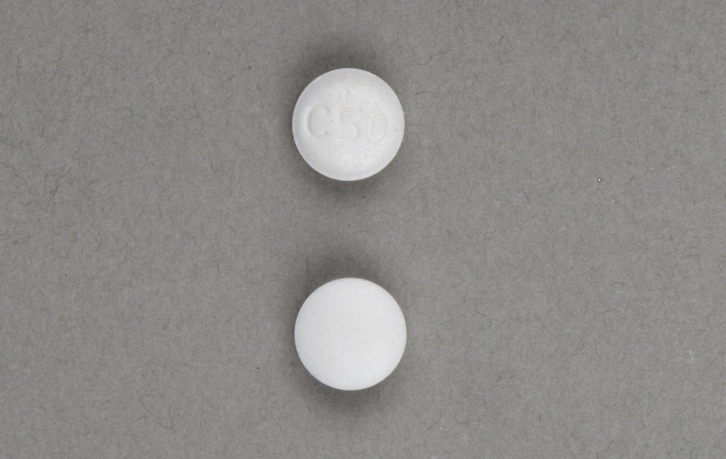 Imprint C50 - nebivolol 2.5 mg