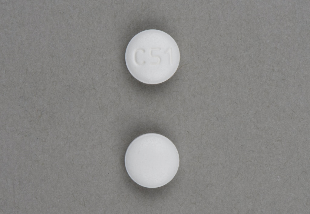 Imprint C51 - nebivolol 5 mg