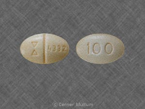 Image 1 - Imprint Logo 4332 100 - nefazodone 100 mg