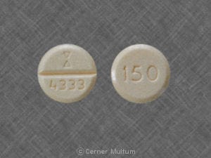 Image 1 - Imprint 150 Logo 4333 - nefazodone 150 mg