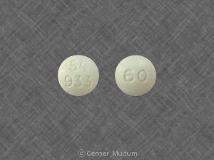 Image 1 - Imprint 54 933 60 - Oramorph SR 60 mg