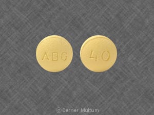 Image 1 - Imprint ABG 40 - oxycodone 40 mg