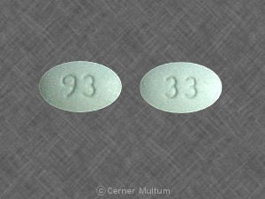 33 93 - Oxycodone Hydrochloride Extended Release