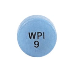Imprint WPI 9 - paliperidone 9 mg