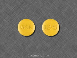 Imprint GSK 12.5 - Paxil CR 12.5 mg