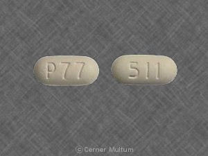 Image 1 - Imprint P77 511 - pentoxifylline 400 mg