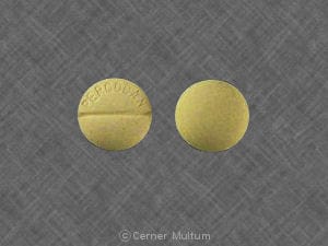 Image 1 - Imprint PERCODAN - Percodan aspirin 325 mg / oxycodone hydrochloride 4.8355 mg