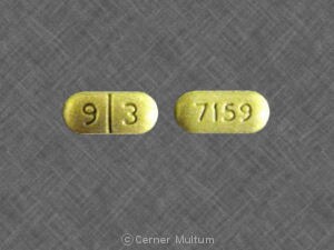 Image 1 - Imprint 9 3 7159 - pergolide 0.25 mg