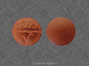 Image 1 - Imprint 4972 V - phenazopyridine 200 mg