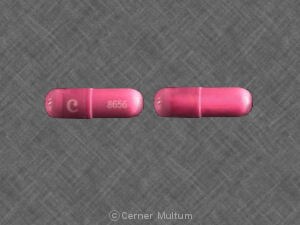 Image 1 - Imprint C 8656 - Phrenilin Forte (old formulation) acetaminophen 650mg / butalbital 50mg