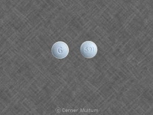 Image 1 - Imprint G 591 - pilocarpine 7.5 mg