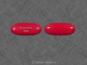 Image 1 - Imprint PLACIDYL 500 - Placidyl 500 mg