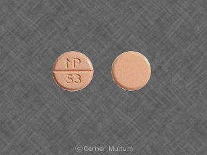Image 1 - Imprint MP 53 - prednisone 20 mg