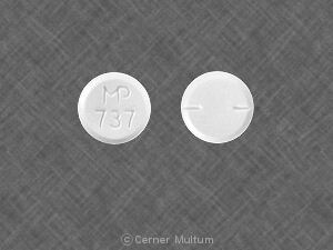 Imprint MP 737 - primidone 50 mg