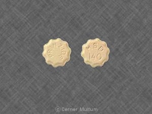 Image 1 - Imprint MSD 140 PRINZIDE - Prinzide 12.5 mg / 20 mg