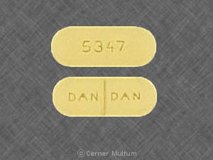 Imprint 5347 DAN DAN - probenecid 500 mg
