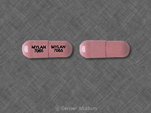 Image 1 - Imprint MYLAN 7065 MYLAN 7065 - propoxyphene 65 mg